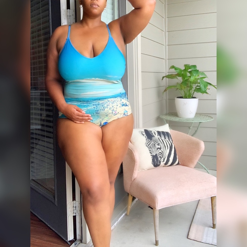 FOREVER 21 one piece beach swimsuit